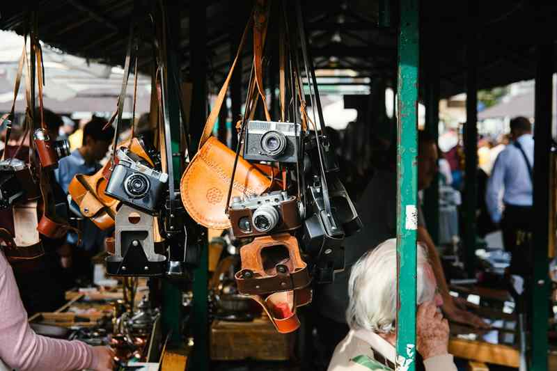 antika kameror till försälning i krakow